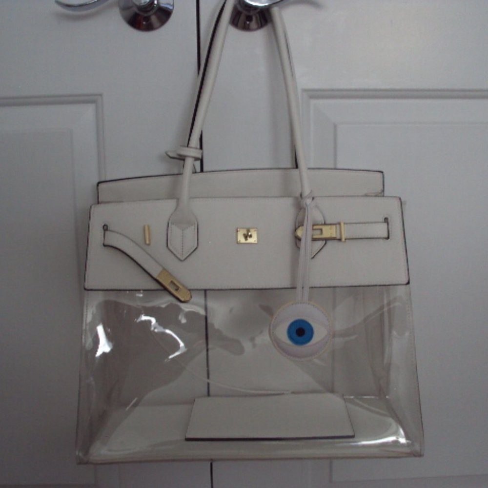 FAUX LEATHER TOTE DE VESI HANDBAG